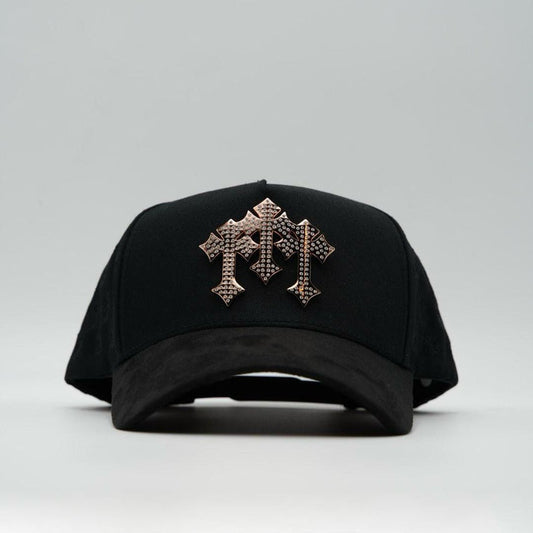 Barbas Hats Chrome Rose Gold