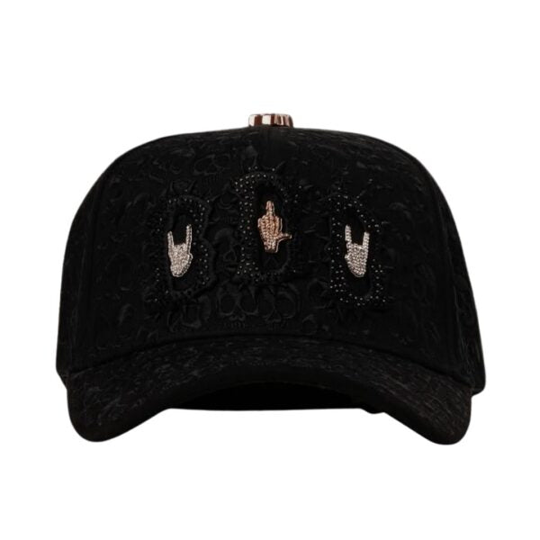 Barbas Hats BBB Hand Skull